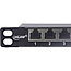 InLine® 10" patch panel Cat.6A 0.5U 12-port, with dust protection, black