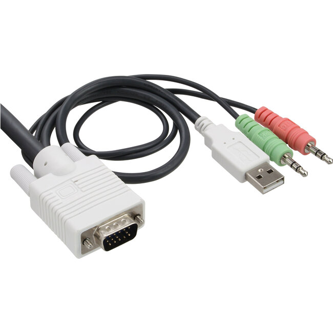 InLine® KVM Switch 2 Port VGA USB with Audio