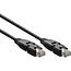 InLine® 180° Patch Cable S/FTP PiMF Cat.6A 500MHz halogen free Copper black 1m