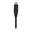 InLine® 180° Patch Cable S/FTP PiMF Cat.6A 500MHz halogen free Copper black 1m