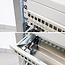 InLine® Blank Patch Panel with pull-out 19" 24 Port 1U light grey RAL7035