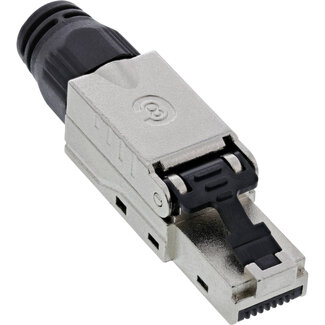 InLine® InLine® RJ45 plug Cat.8.1 2000MHz, field-installable, shielded, with screw cap
