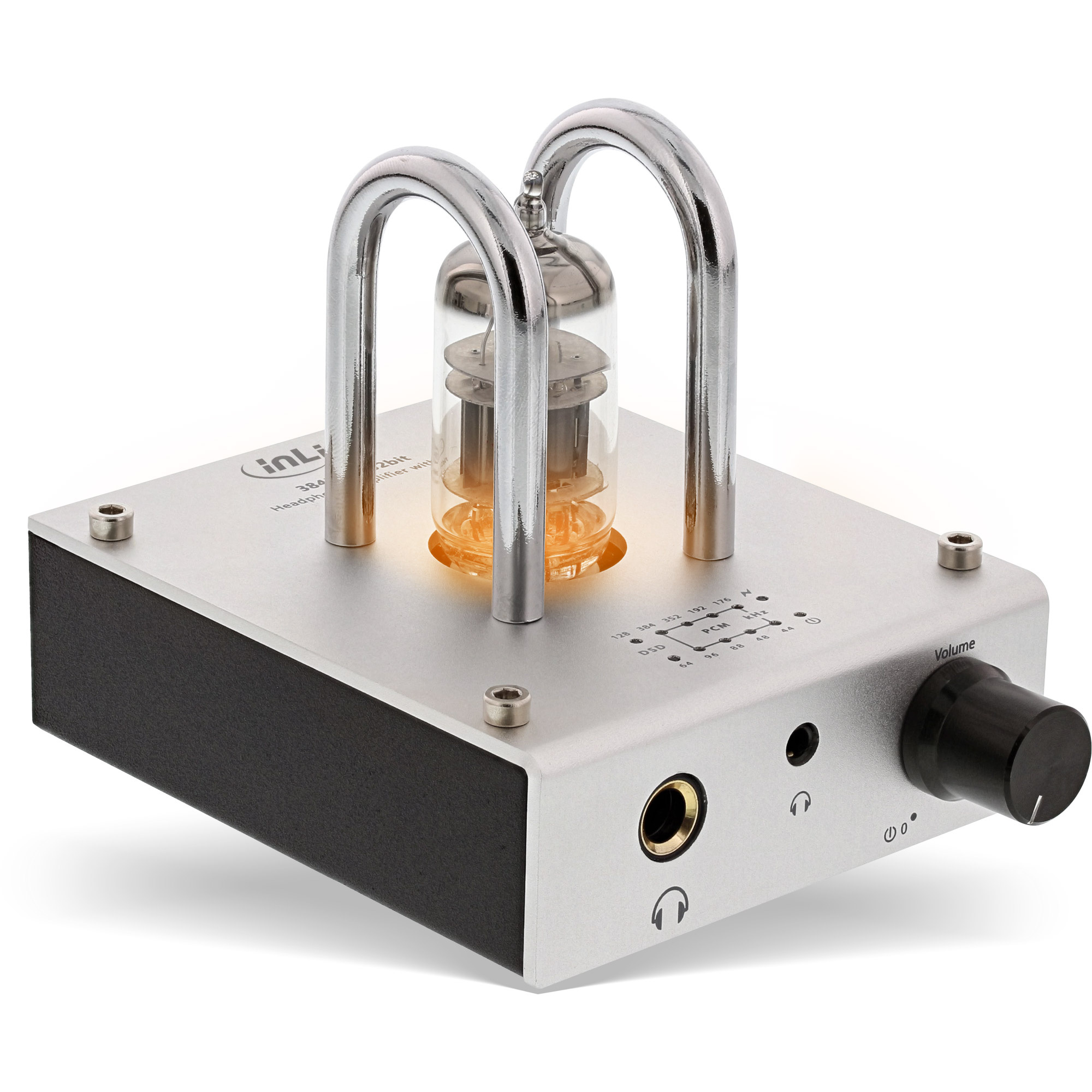 InLine 99206I. Signaal/ruis-verhouding: 110 dB, D/A-converter: 32-bit/384kHz. Type aansluitplug: 3.5mm. Stroombron: USB. Breedte: 81 mm, Diepte: 110 mm, Hoogte: 80 mm. Ondersteunt