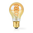 LED-Filamentlamp E27 | A60 | 3.8 W | 250 lm | 2100 K | Dimbaar | Extra Warm Wit | Retrostijl | 1 Stuks
