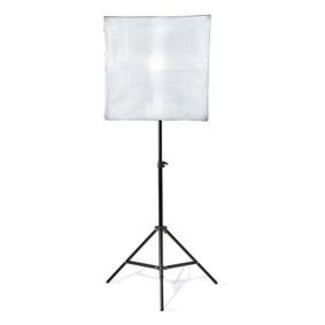 Nedis Lampenset voor Fotostudio | 70 W | 5500 K | 4000 lm | Werk hoogte: 60-180 cm | Inclusief lampen: 2 | Inclusief reistas | Zwart