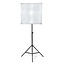 Lampenset voor Fotostudio | 70 W | 5500 K | 4000 lm | Werk hoogte: 60-180 cm | Inclusief lampen: 2 | Inclusief reistas | Zwart