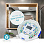 SmartLife Medicijndispenser | Wi-Fi | 28 Compartimenten | Aantal alarmtijden: 9 alarmtijden per dag | Licht / Piep / Stem | LCD scherm | Wit
