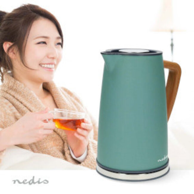 Waterkoker | 1.7 l | Soft-Touch | Groen | 360 graden draaibaar | Verborgen verwarmingselement | Strix®-controller | Droogkookbeveiliging