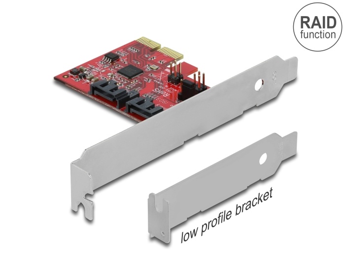 2Port SATA PCIe m. RAID 1
