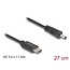 Delock USB Type-C™ Power Cable to DC 3.0 x 1.1 mm male 27 cm