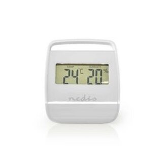 Nedis Digitale thermometer | Binnen | Binnentemperatuur | Luchtvochtigheid binnenshuis | Wit