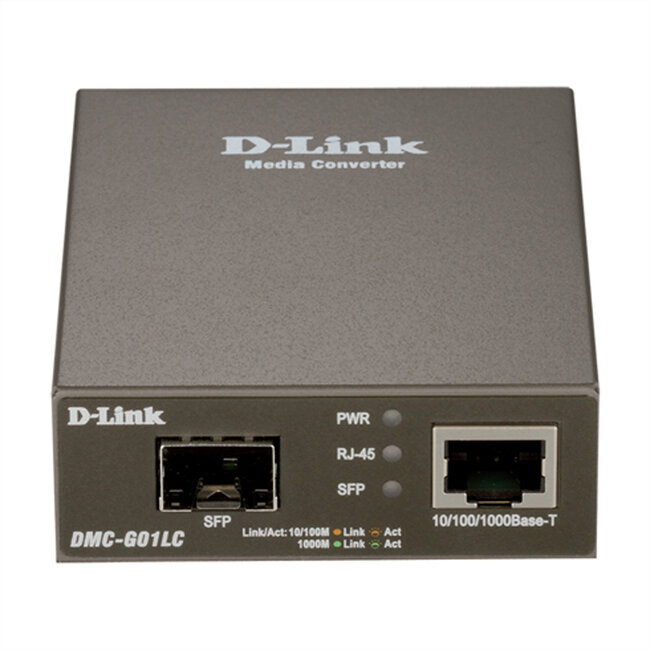 D-Link DMC-G01LC/E SFP-converter Gigabit Ethernet
