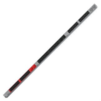 Bachmann BACHMANN IT PDU ALU 1HE 36x C13 6x geaard contact CEE 3x 32A rood