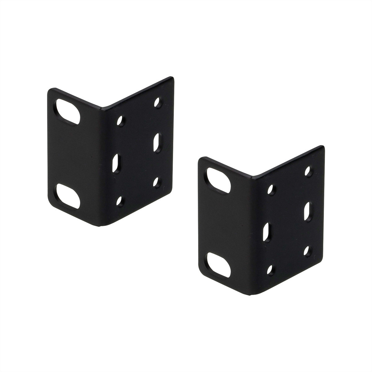 Aten Rek-Installatiepakket. Soort: Montagebeugel, Kleur van het product: Zwart, Compatibiliteit: VP1920, VP2730. Gewicht: 100 g. Aantal per verpakking: 2 stuk(s), Breedte verpakkin