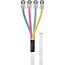 Goobay 80 dB Quattro Coaxial Antenna Cable Set, Double Shielded, CCS 10 m