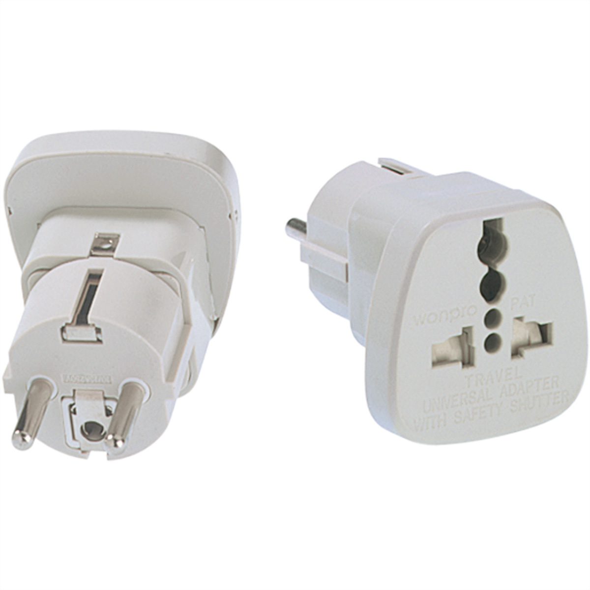 921.000 - Travel adaptor single 921.000