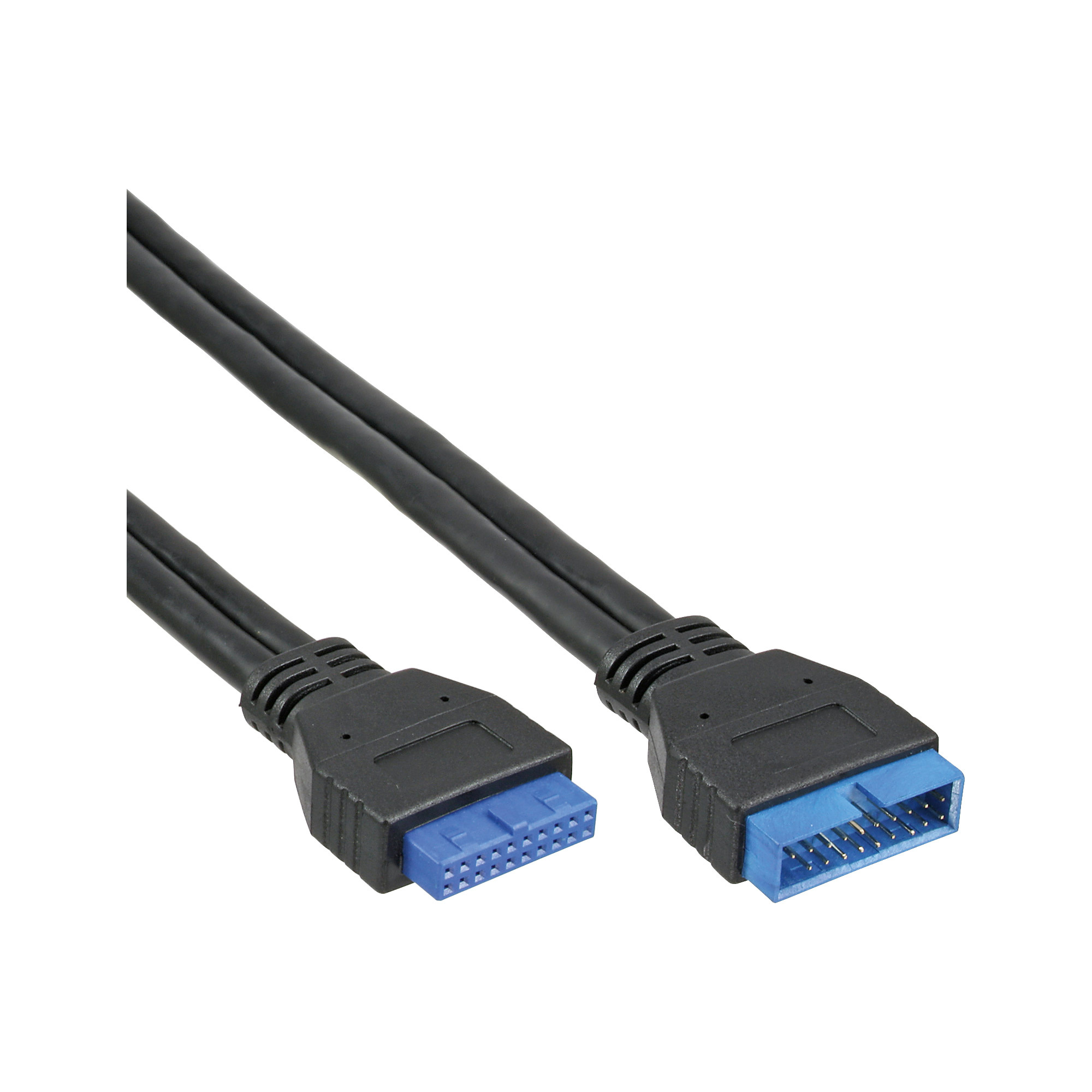InLine 33448I USB-kabel 0,35 m Zwart