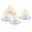Goobay Set of 4 LED Tea Lights with Timer