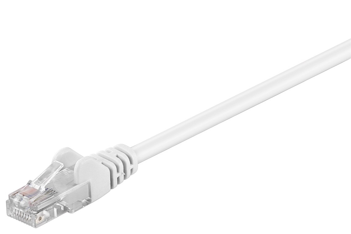 DSIT CAT5E Netwerkkabel - RJ45 - wit - 1.5 m