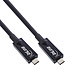 InLine® USB 3.2 Gen.2 AOC cable, USB-C male/male, black, 7.5m