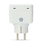 SmartLife Slimme Stekker | Zigbee 3.0 | IP44 | Energiemeter | 3680 W | Type F (CEE 7/7) | -10 - 40 °C | Android™ / IOS | Wit | 1 Stuks