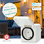 SmartLife Slimme Stekker | Zigbee 3.0 | IP44 | Energiemeter | 3680 W | Type F (CEE 7/7) | -10 - 40 °C | Android™ / IOS | Wit | 1 Stuks