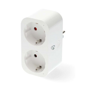 Nedis SmartLife Slimme Stekker | Wi-Fi | Energiemeter | 3680 W | Type F (CEE 7/7) | Android / IOS Smart home accessoire