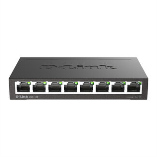D-Link D-Link DGS-108 8-poorts Layer2 Gigabit Switch