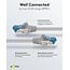 Goobay CAT 6A Patch Cable S/FTP (PiMF), 1 m, grey, Set of 10