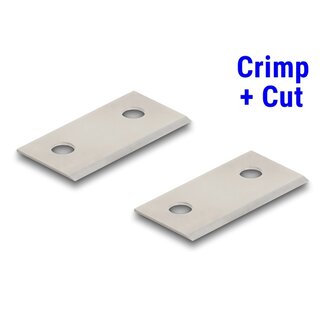 DeLOCK RJ45 Crimp+Cut Blade Set 2 pieces for Delock 86450