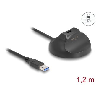 DeLOCK Delock Magnetic base USB Type-A 5 Gbps Docking Cable 1.2 m