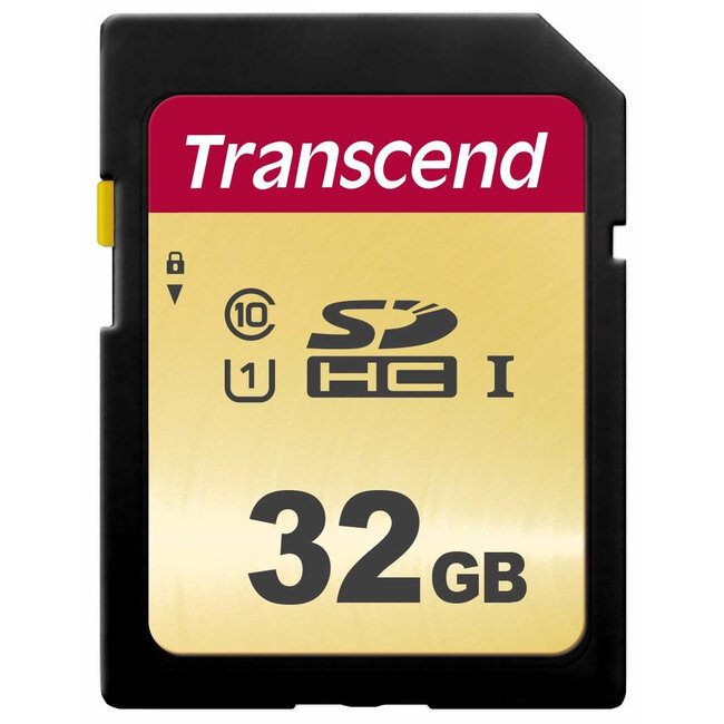Transcend 32GB, UHS-I, SDHC flashgeheugen Klasse 10