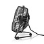 Tafelventilator | USB Gevoed | Diameter: 100 mm | 3 W | 1 Snelheid | Zwart