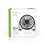 Tafelventilator | USB Gevoed | Diameter: 100 mm | 3 W | 1 Snelheid | Zwart