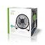 Tafelventilator | USB Gevoed | Diameter: 100 mm | 3 W | 1 Snelheid | Zwart