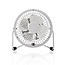 Tafelventilator | USB Gevoed | Diameter: 100 mm | 3 W | 1 Snelheid | Wit