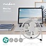 Tafelventilator | USB Gevoed | Diameter: 100 mm | 3 W | 1 Snelheid | Wit