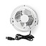 Tafelventilator | USB Gevoed | Diameter: 100 mm | 3 W | 1 Snelheid | Wit
