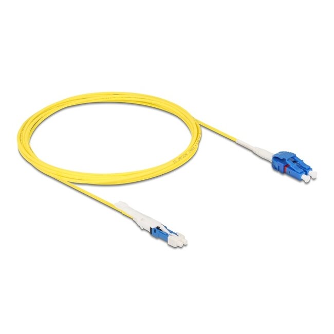 Delock Optical Fiber Cable CS male to LC Duplex singlemode G657A2 / OS2 Uniboot 3 m