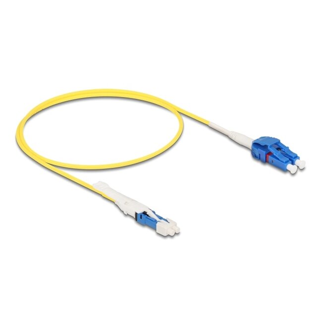 Delock Optical Fiber Cable CS male to LC Duplex singlemode G657A2 / OS2 Uniboot 0.5 m
