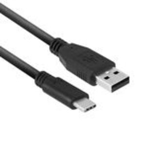 ACT ACT USB 3.2 Gen1 laad- en datakabel A male - C male 1 meter