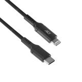 ACT ACT USB 2.0 Laad- en datakabel C male - Lightning male 1 meter, MFI gecertificeerd