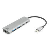 ACT USB-C hub 3.0, 2x USB-A, 2x USB-C AC7072