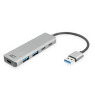 ACT ACT USB-A hub 3.0, 2x USB-A, 2x USB-C