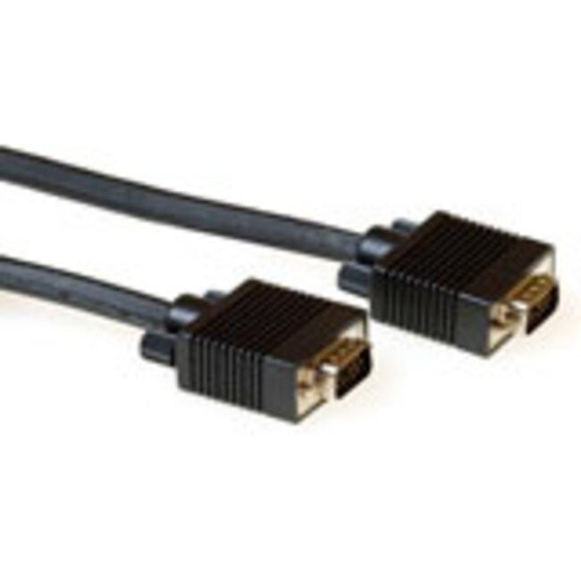 ACT 30 meter High Performance VGA kabel male-male zwart
