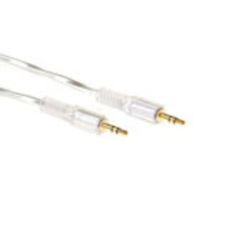 ACT ACT 5 meter High quality audio aansluitkabel 1x 3.5mm stereo jack male - 1x 3.5mm stereo jack male
