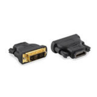 ACT ACT DVI-D naar HDMI verloopadapter, 1x DVI-D male, 1x HDMI A female, Zip Bag