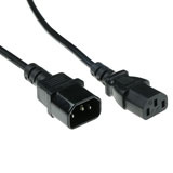 ACT AK5149 Zwart electriciteitssnoer