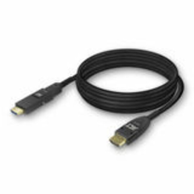 ACT 15 meter HDMI High Speed 4K Active Optical Cable met afneembare connector v2.0 HDMI-A male - HDMI-A male