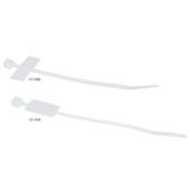 ACT Tie wraps | kabelbinders voor markeringslabel, lengte 100 mm, breedte 2,5 mm